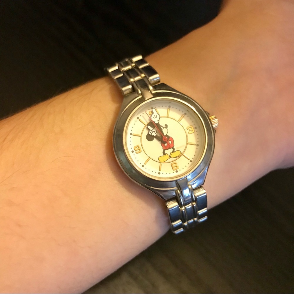 Disney Mickey Mouse Stainless Steel Watch - Picture 4 of 5